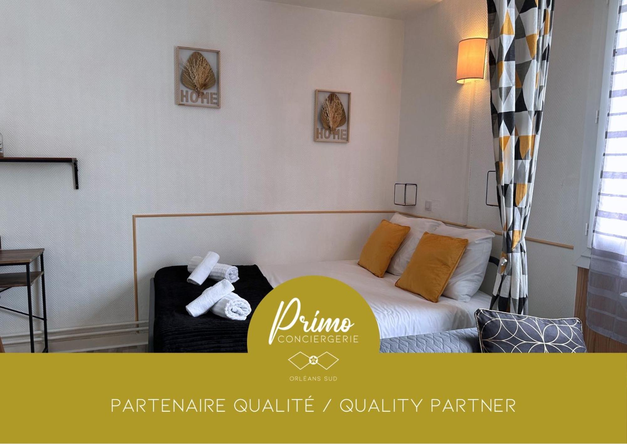 Orleans Centre Proche Gare - Appartement Fonctionnel Residence Calme Parking Prive Gratuit - Le Central Elegance Extérieur photo